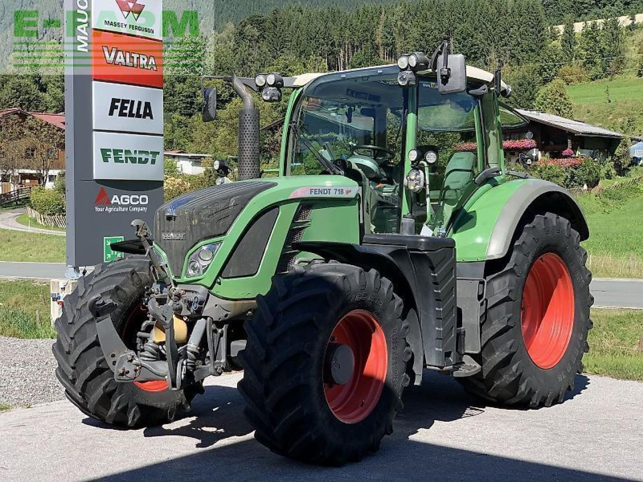 Fendt 714 vario scr - Traktor: pilt 2 Fendt 714 vario scr - Traktor: pilt 2