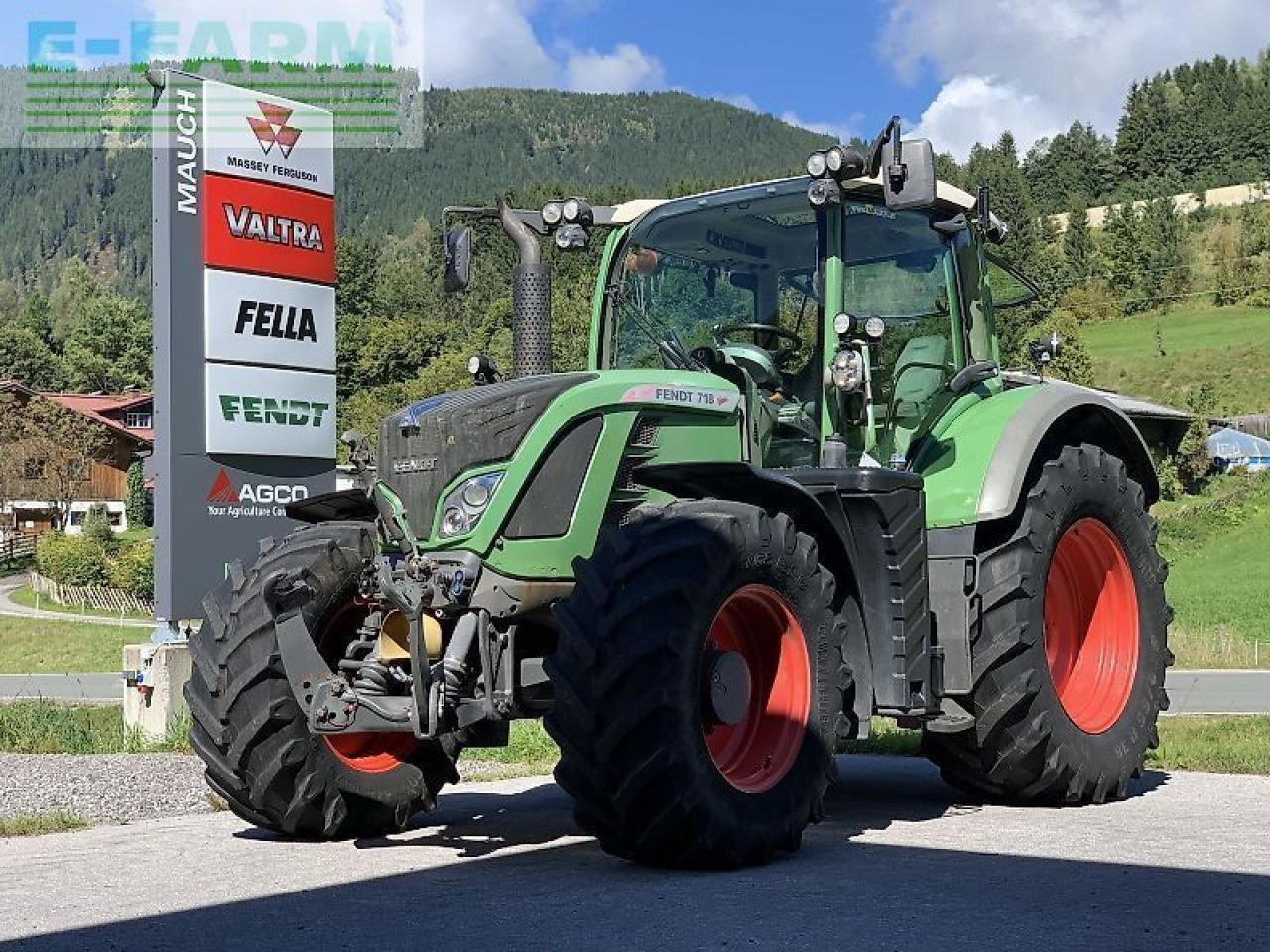 Fendt 714 vario scr - Traktor: pilt 1 Fendt 714 vario scr - Traktor: pilt 1