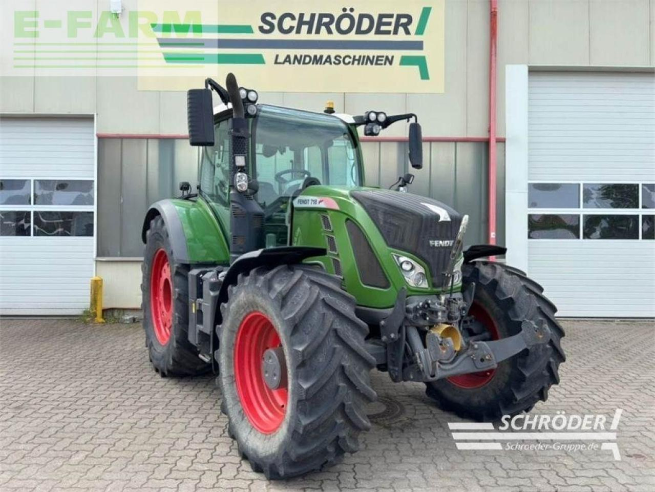 Traktor Fendt 718 vario s4 profi Profi: pilt 1