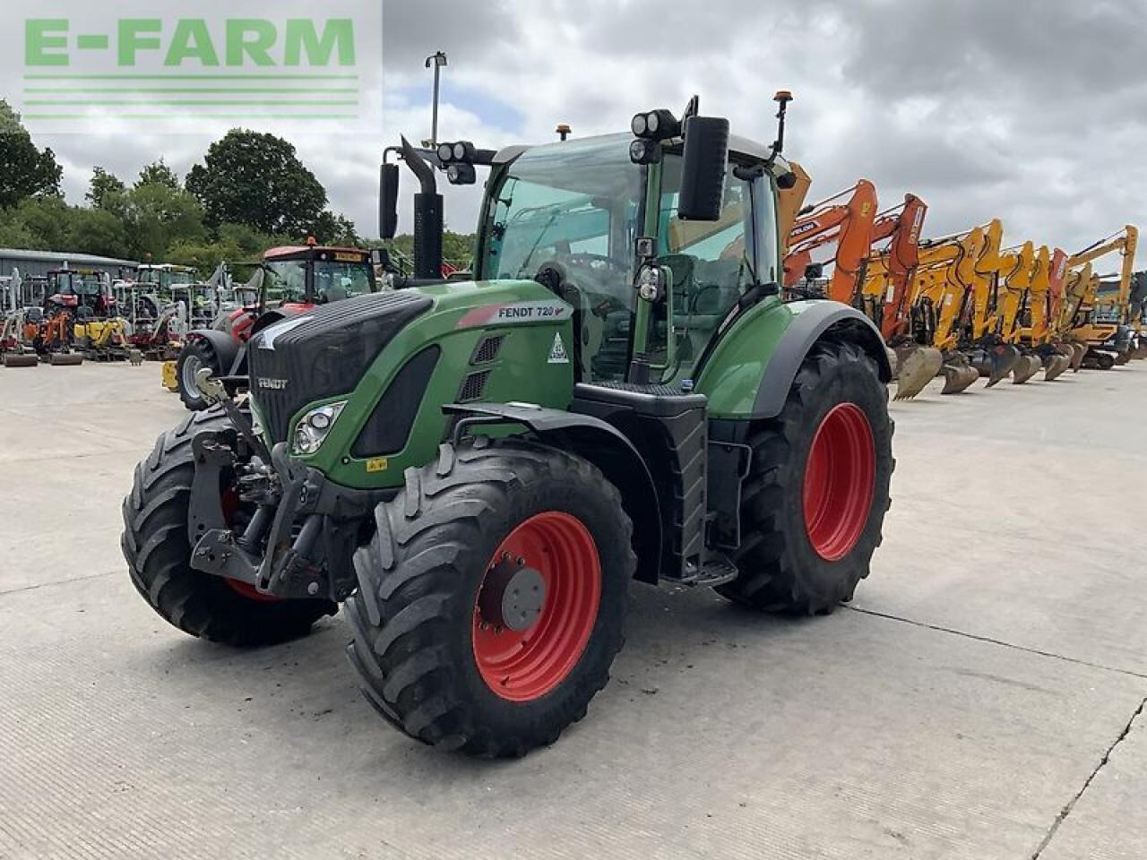 Fendt 720 profi plus tractor (st20525) - Traktor: pilt 4 Fendt 720 profi plus tractor (st20525) - Traktor: pilt 4