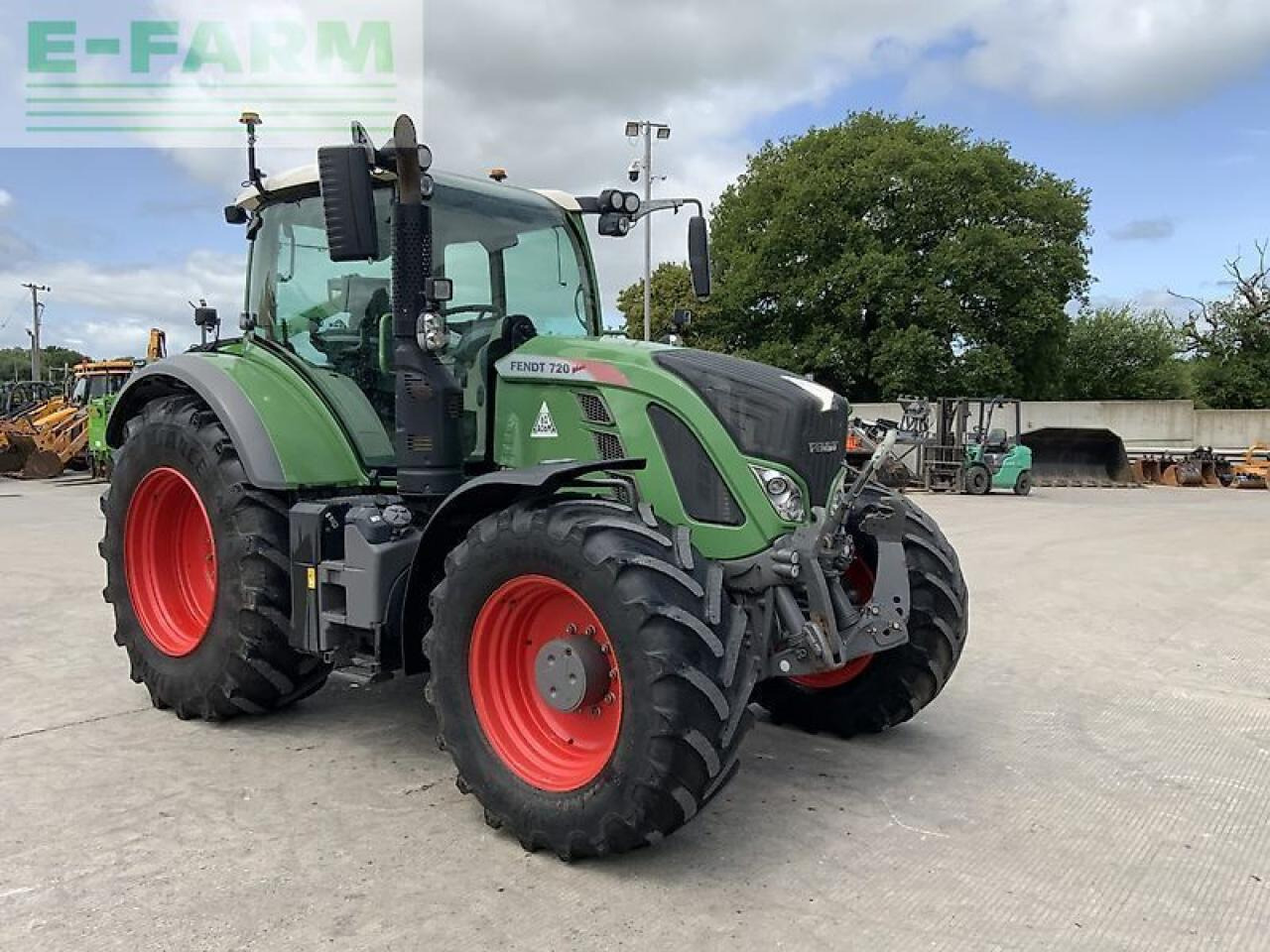 Fendt 720 profi plus tractor (st20525) - Traktor: pilt 2 Fendt 720 profi plus tractor (st20525) - Traktor: pilt 2
