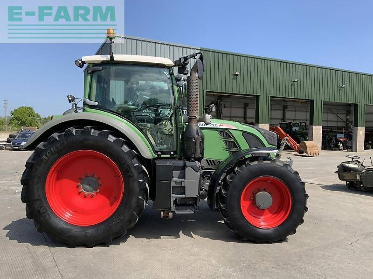 Fendt 720 profi plus tractor (st22971) - Traktor: pilt 1 Fendt 720 profi plus tractor (st22971) - Traktor: pilt 1