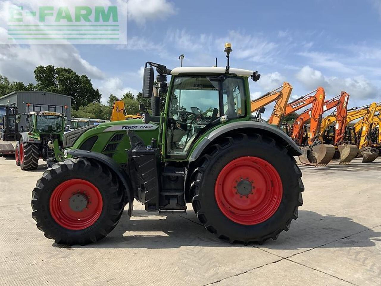 Fendt 724 profi plus tractor (st23447) - Traktor: pilt 5 Fendt 724 profi plus tractor (st23447) - Traktor: pilt 5
