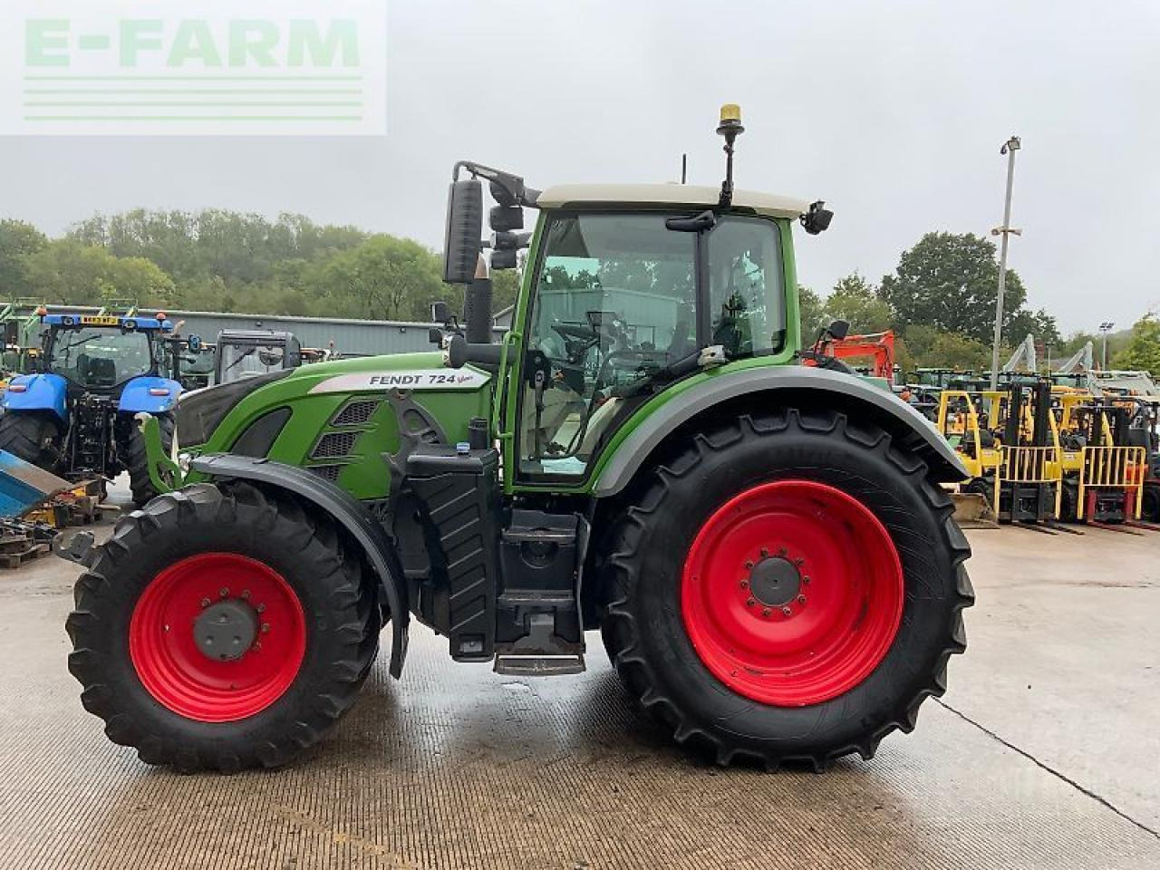 Fendt 724 profi plus tractor (st23447) - Traktor: pilt 5 Fendt 724 profi plus tractor (st23447) - Traktor: pilt 5
