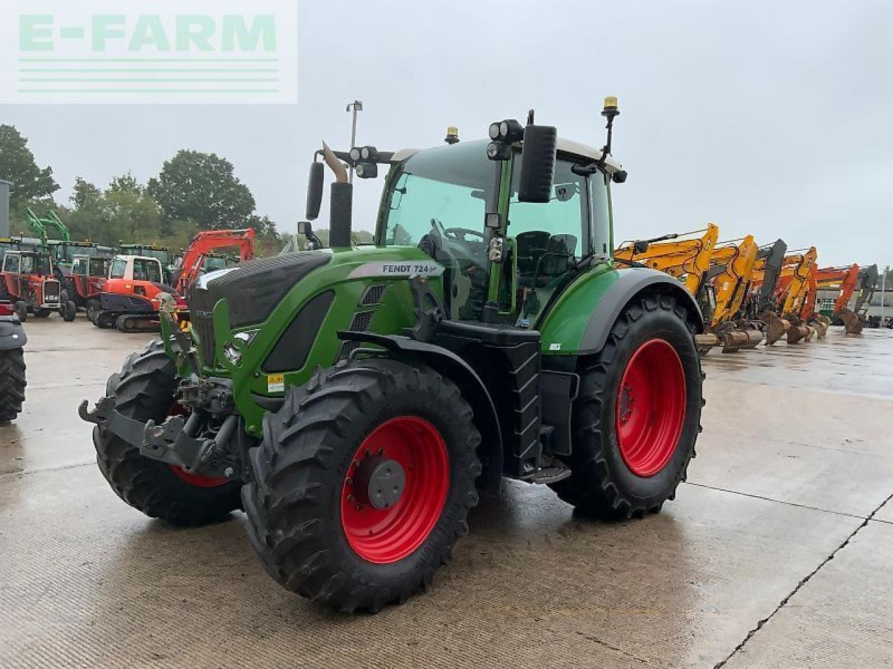 Fendt 724 profi plus tractor (st23447) - Traktor: pilt 4 Fendt 724 profi plus tractor (st23447) - Traktor: pilt 4