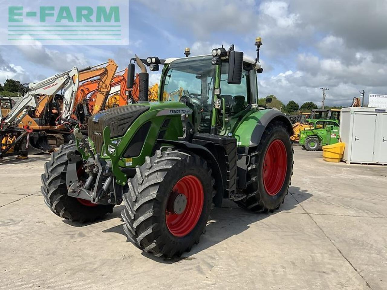 Fendt 724 profi plus tractor (st23447) - Traktor: pilt 4 Fendt 724 profi plus tractor (st23447) - Traktor: pilt 4