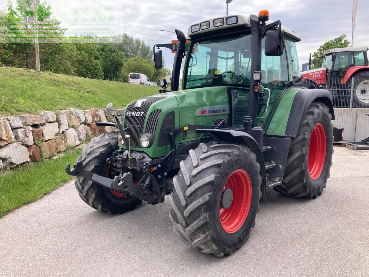 Fendt farmer 411 vario - Traktor: pilt 1 Fendt farmer 411 vario - Traktor: pilt 1