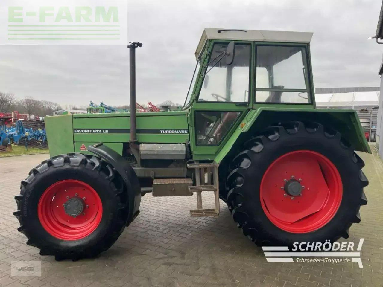Fendt favorit 612 sa - Traktor: pilt 4 Fendt favorit 612 sa - Traktor: pilt 4
