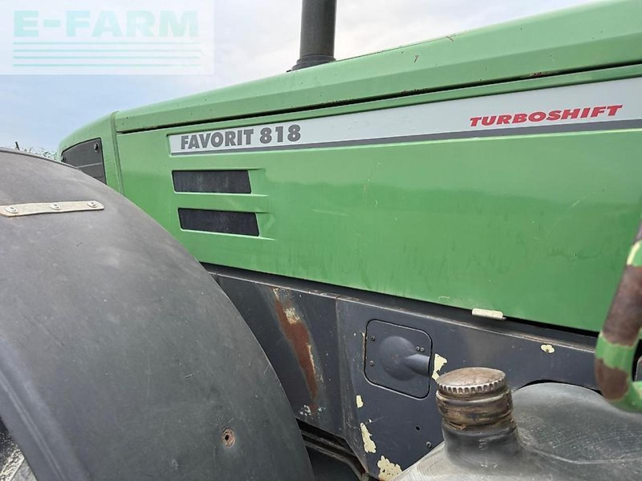 Traktor Fendt favorit 818 man motor: pilt 7