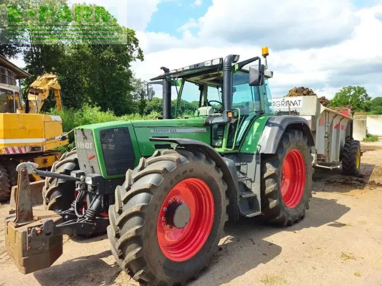 Fendt favorit 824 turboshift ( 816 818 822 ) - Traktor: pilt 1 Fendt favorit 824 turboshift ( 816 818 822 ) - Traktor: pilt 1