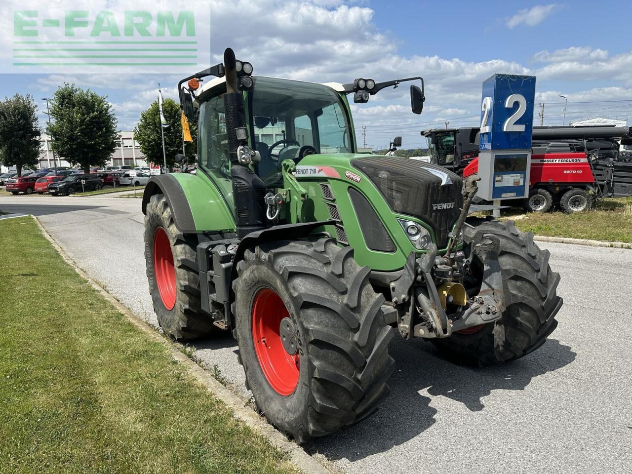 Fendt fendt 718 vario - Traktor: pilt 1 Fendt fendt 718 vario - Traktor: pilt 1
