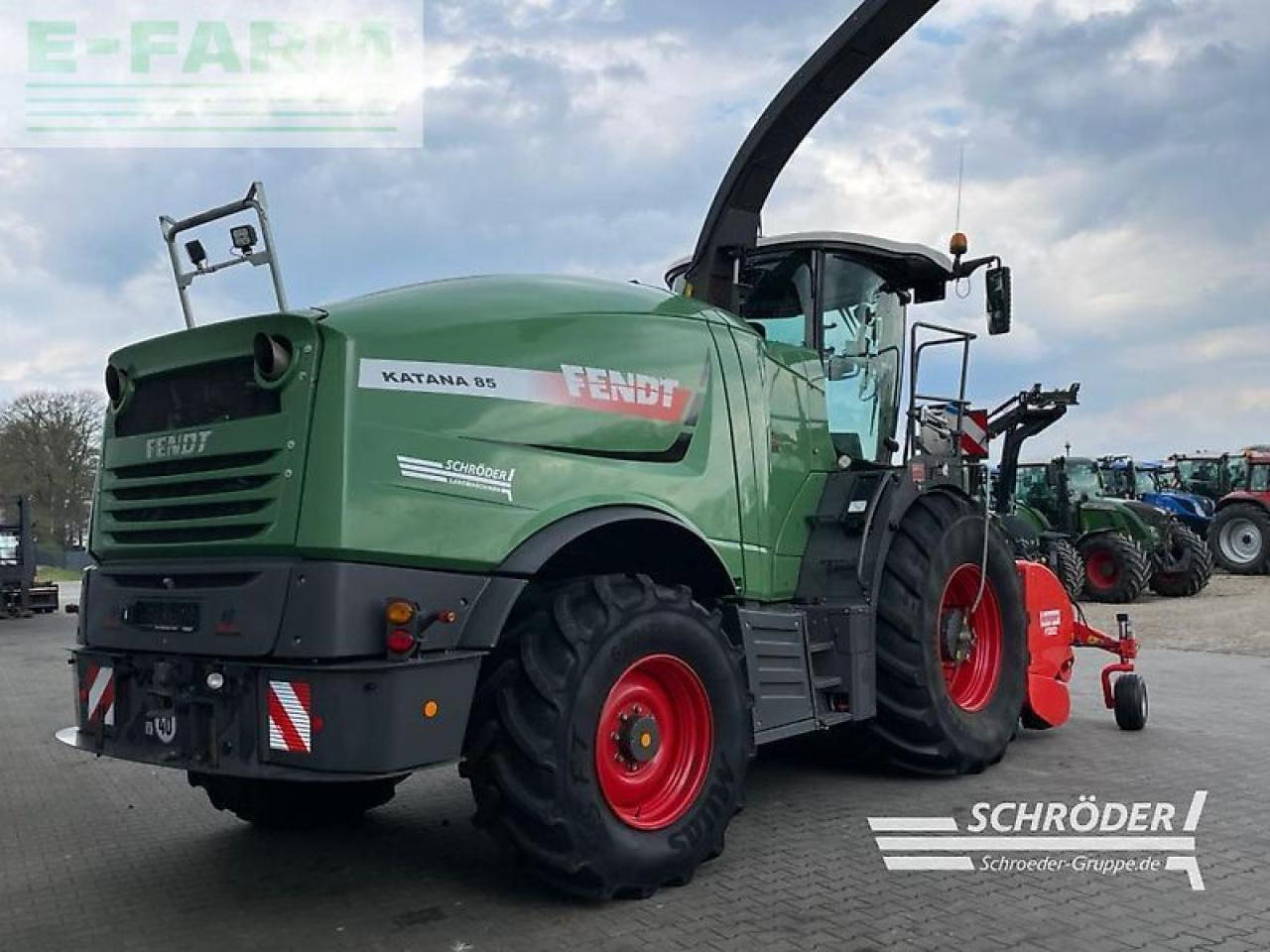 Fendt katana 85 + kemper 390plus + kemper 3002 - Koristusmasin: pilt 4 Fendt katana 85 + kemper 390plus + kemper 3002 - Koristusmasin: pilt 4