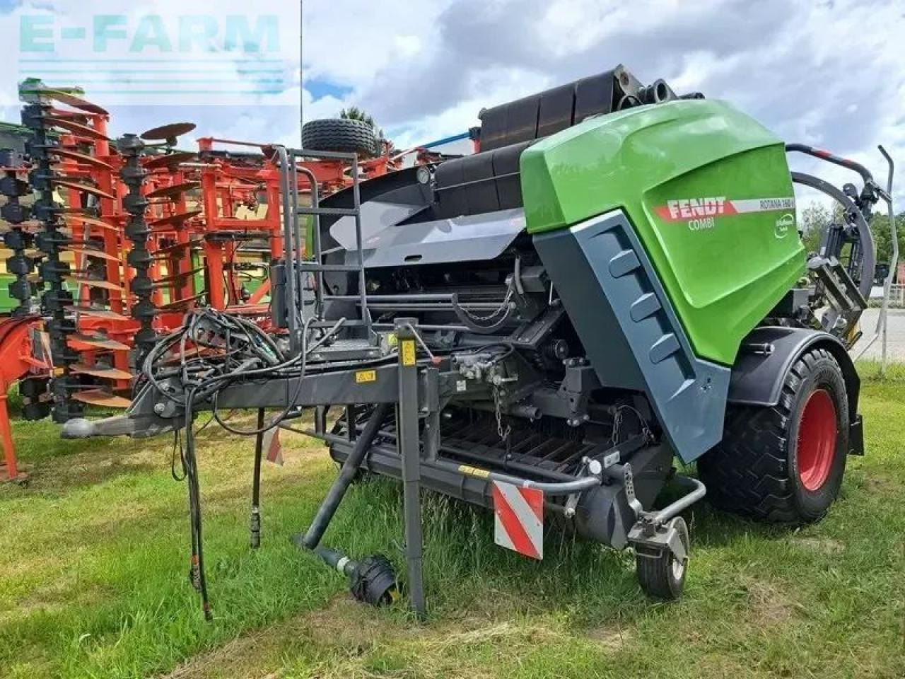 Fendt rotana 160 v combi - Heinapress, kandiline: pilt 1 Fendt rotana 160 v combi - Heinapress, kandiline: pilt 1