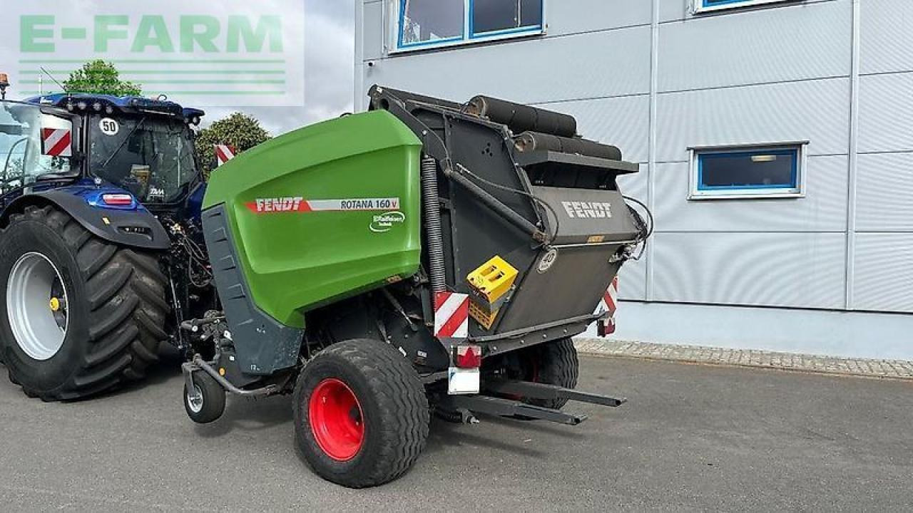 Fendt rotana 160 v variable rundballenpresse mit bändern stroh - Heinapress, kandiline: pilt 2 Fendt rotana 160 v variable rundballenpresse mit bändern stroh - Heinapress, kandiline: pilt 2
