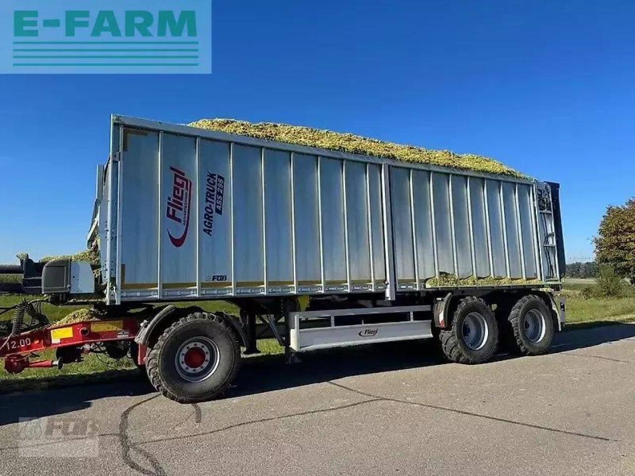 Fliegl ass 298 agrotruck - Põllutöö tõstuk-järelhaagis/ Kallur: pilt 1 Fliegl ass 298 agrotruck - Põllutöö tõstuk-järelhaagis/ Kallur: pilt 1