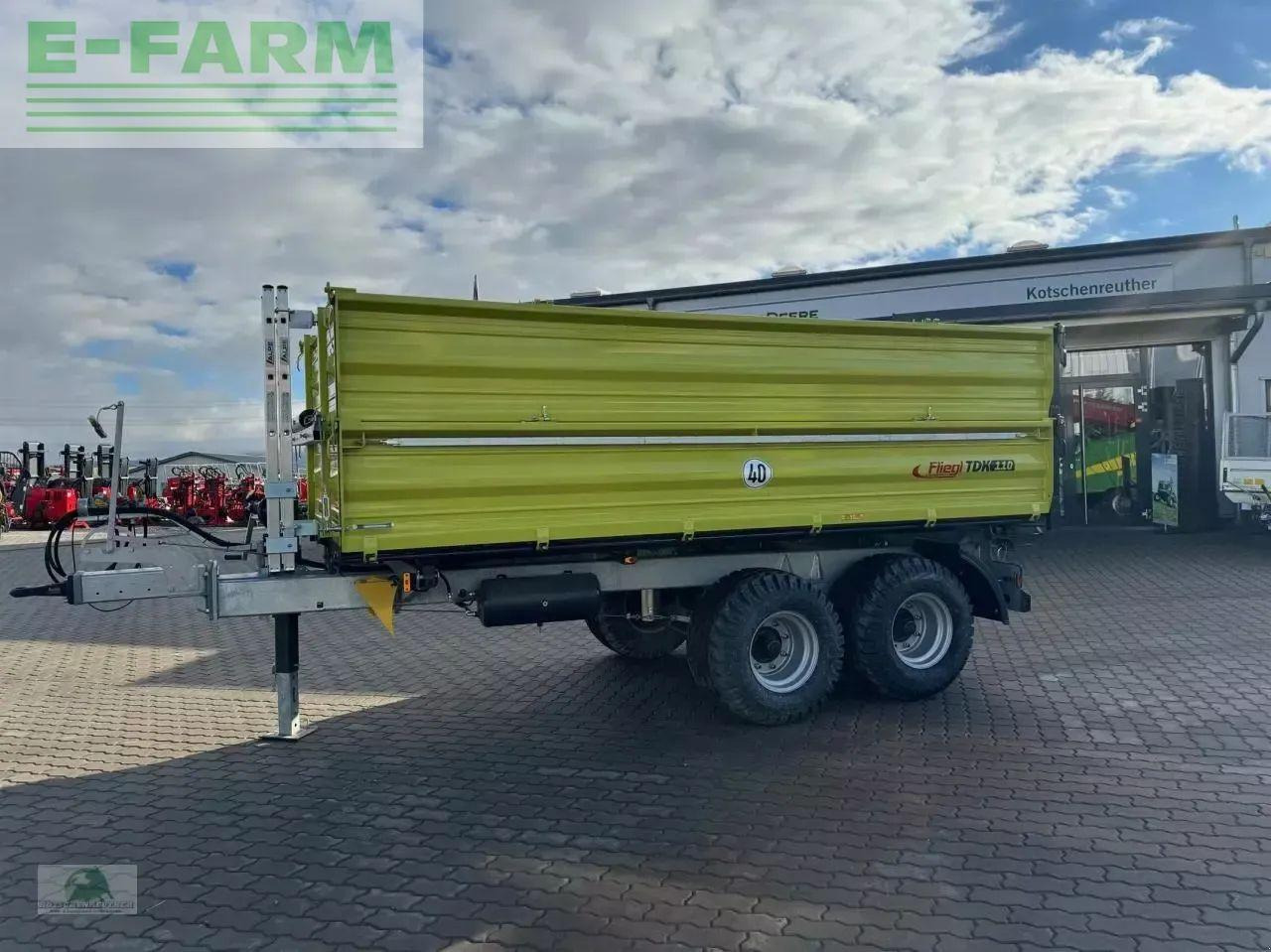 Fliegl tdk 110-88 - Põllutöö tõstuk-järelhaagis/ Kallur: pilt 1 Fliegl tdk 110-88 - Põllutöö tõstuk-järelhaagis/ Kallur: pilt 1