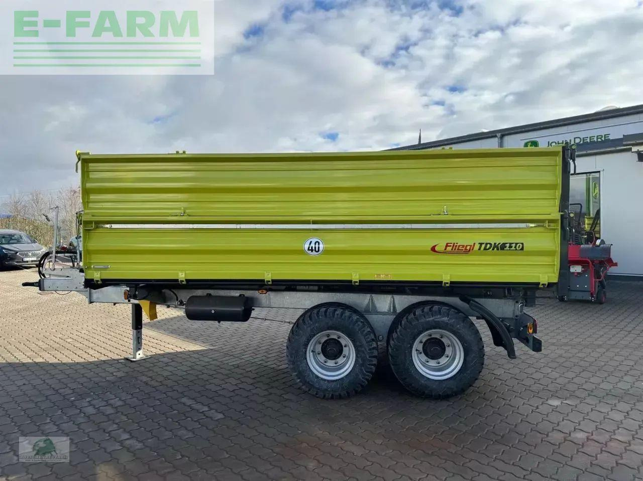 Fliegl tdk 110-88 - Põllutöö tõstuk-järelhaagis/ Kallur: pilt 2 Fliegl tdk 110-88 - Põllutöö tõstuk-järelhaagis/ Kallur: pilt 2