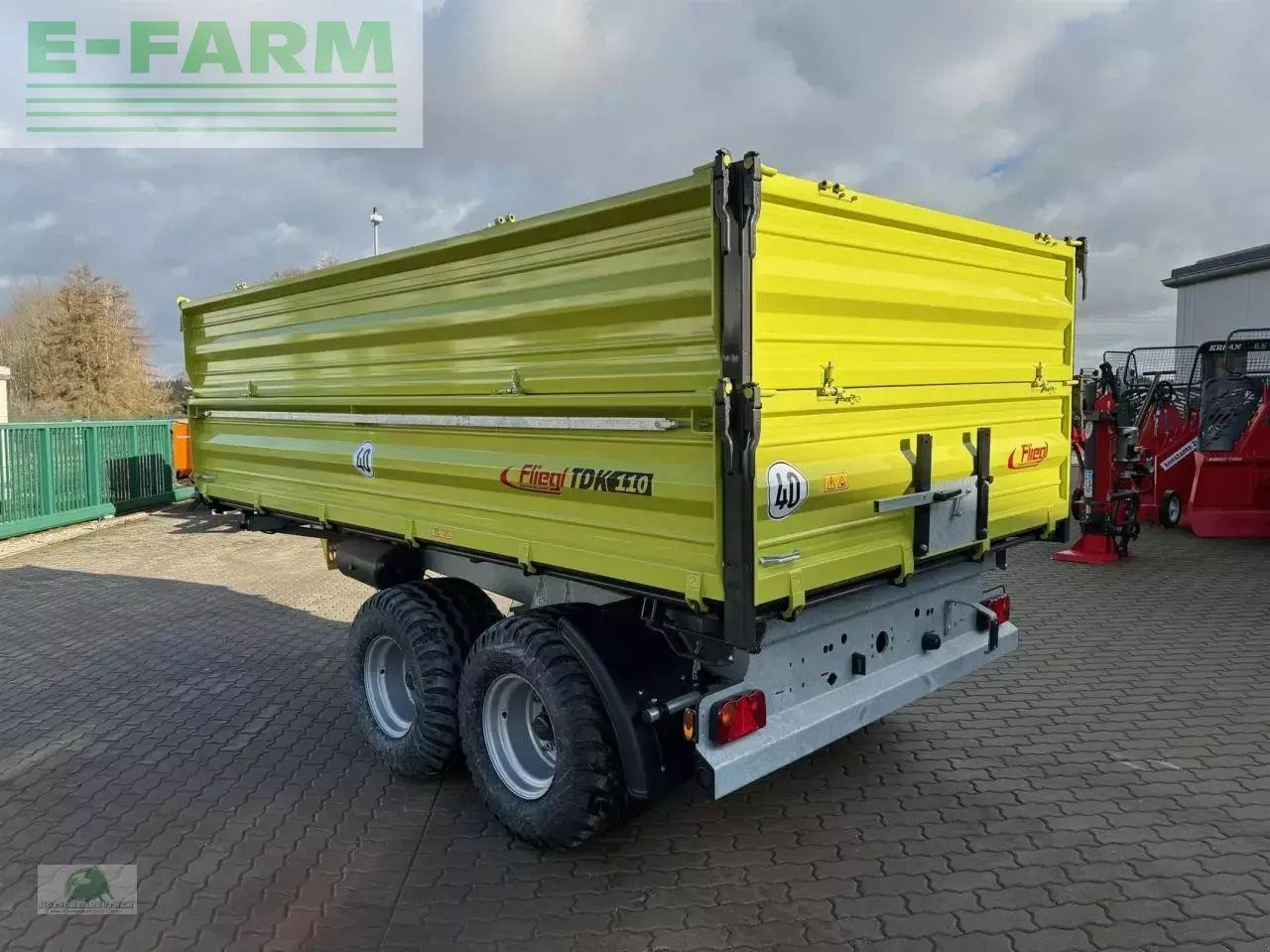 Fliegl tdk 110-88 - Põllutöö tõstuk-järelhaagis/ Kallur: pilt 3 Fliegl tdk 110-88 - Põllutöö tõstuk-järelhaagis/ Kallur: pilt 3