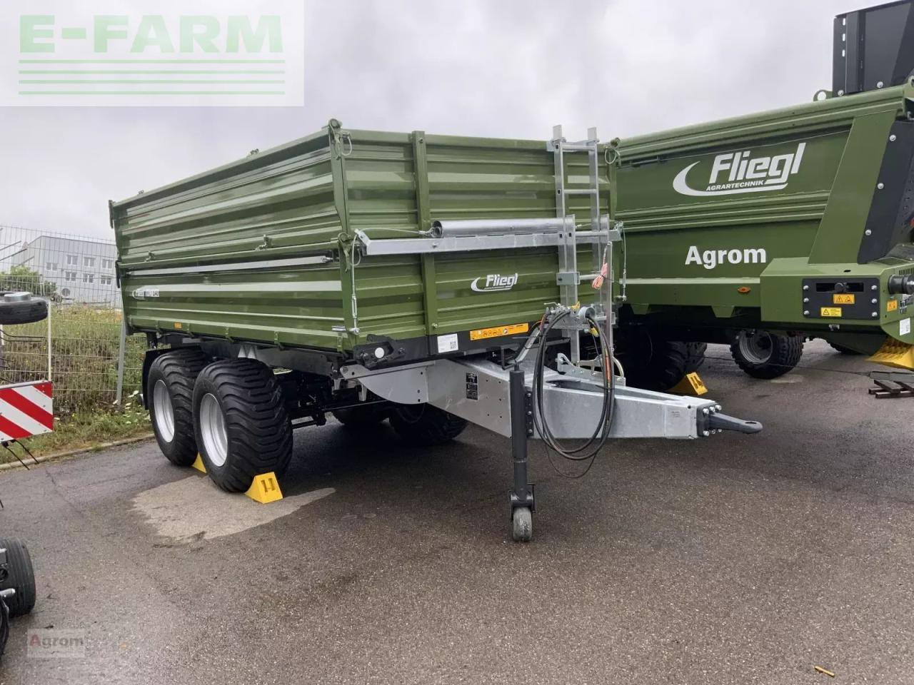 Fliegl tdk 140 - Põllutöö tõstuk-järelhaagis/ Kallur: pilt 3 Fliegl tdk 140 - Põllutöö tõstuk-järelhaagis/ Kallur: pilt 3