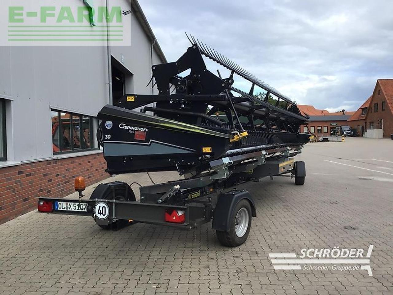 Geringhoff flex 30 / 9,15m + wagen - Kombaini päis: pilt 3 Geringhoff flex 30 / 9,15m + wagen - Kombaini päis: pilt 3