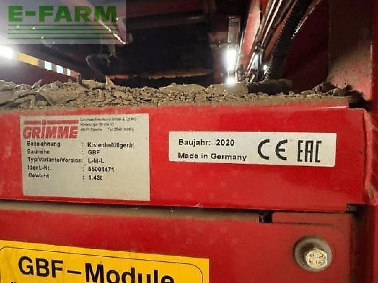 Grimme gbf - Kartulivõtumasin: pilt 4 Grimme gbf - Kartulivõtumasin: pilt 4