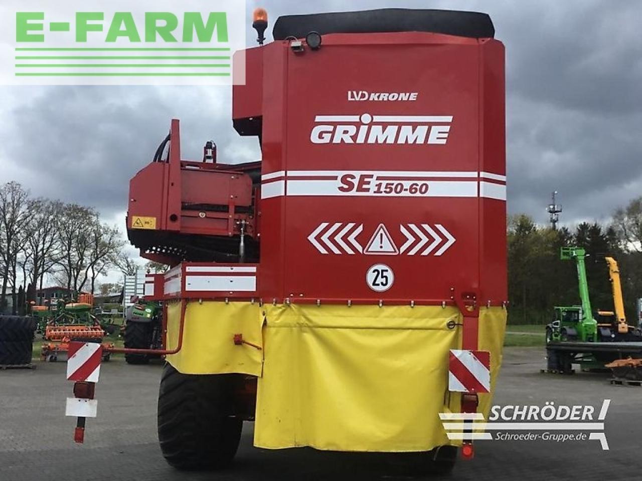 Grimme se 150-60 - Kartulivõtumasin: pilt 3 Grimme se 150-60 - Kartulivõtumasin: pilt 3