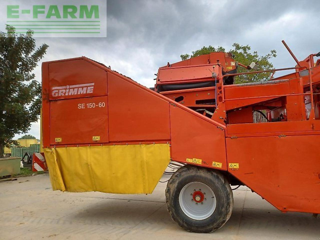 Grimme se 170-60 - Kartulivõtumasin: pilt 3 Grimme se 170-60 - Kartulivõtumasin: pilt 3