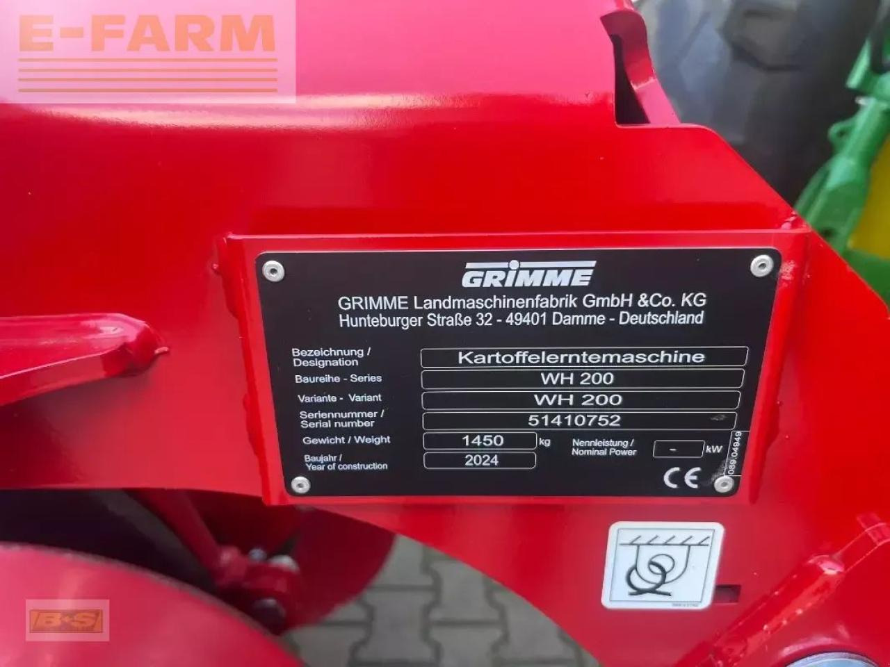 Grimme wh 200 - Kartulivõtumasin: pilt 2 Grimme wh 200 - Kartulivõtumasin: pilt 2