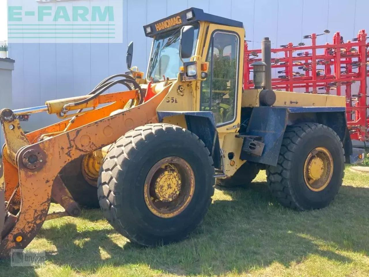 Hanomag hanomag 55 d - überladehöhe über 4 m - Miniekskavaator: pilt 5 Hanomag hanomag 55 d - überladehöhe über 4 m - Miniekskavaator: pilt 5