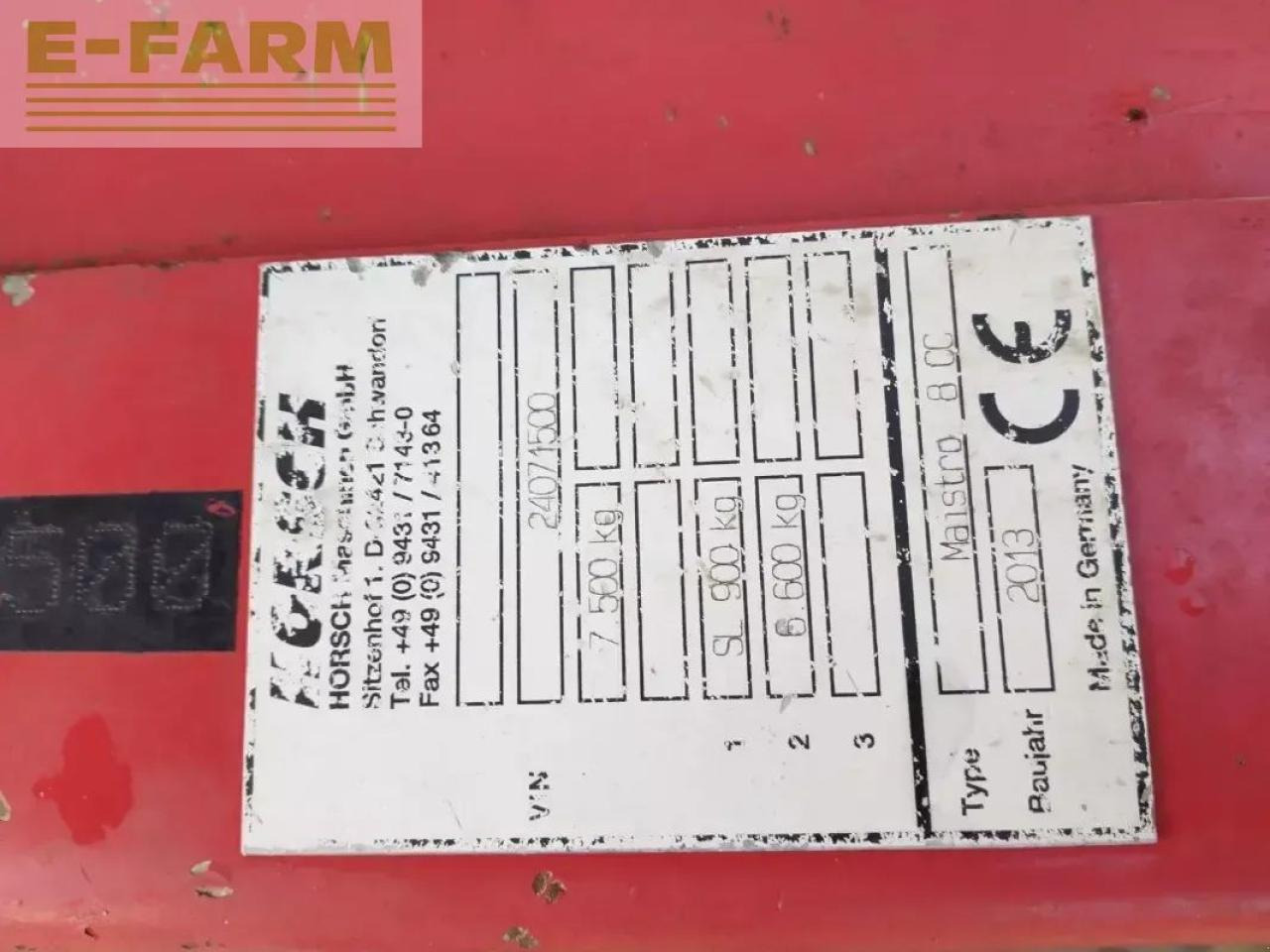 Horsch maistro 8 cc - Täppiskülvimasin: pilt 2 Horsch maistro 8 cc - Täppiskülvimasin: pilt 2