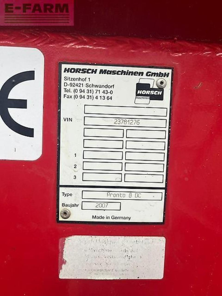 Horsch pronto 8dc - Külvimasin: pilt 4 Horsch pronto 8dc - Külvimasin: pilt 4