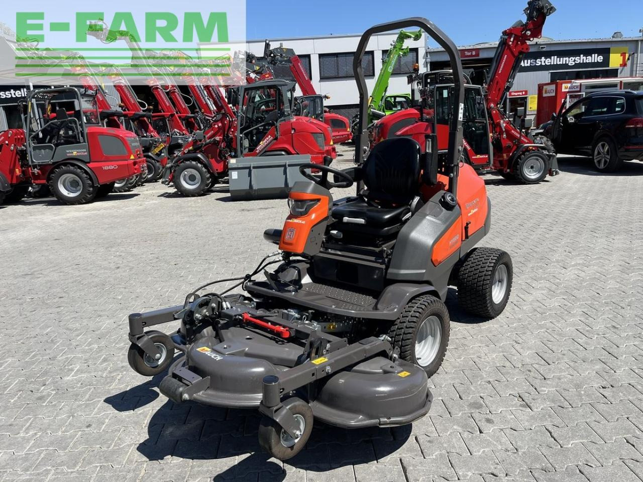 Husqvarna p 535hx hybrid rider nur 10h - Traktor: pilt 1 Husqvarna p 535hx hybrid rider nur 10h - Traktor: pilt 1
