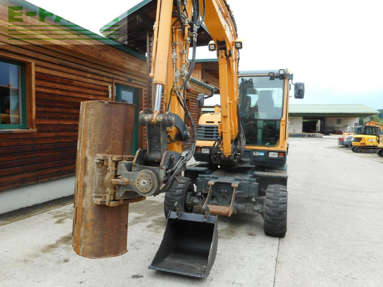 Miniekskavaator Hyundai robex 55 w-9 ( 5.560kg ) powertilt + straßenzula: pilt 12