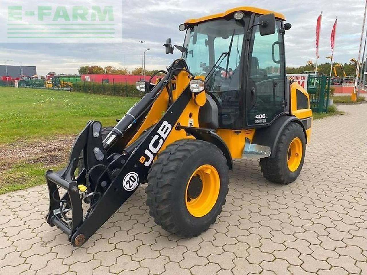 JCB 406 agri - Miniekskavaator: pilt 1 JCB 406 agri - Miniekskavaator: pilt 1