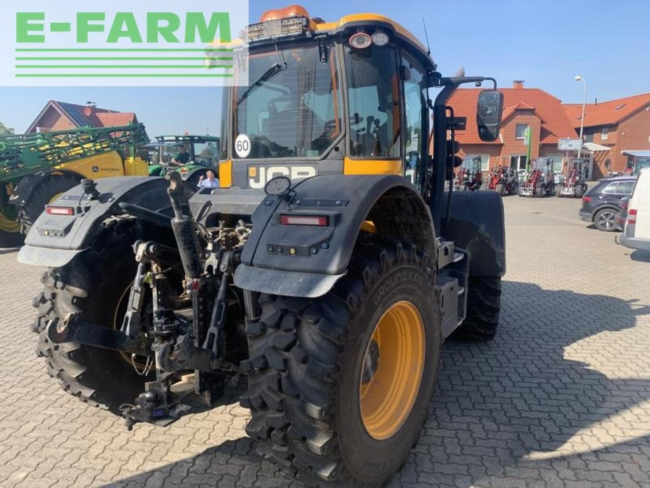 JCB 4220 fasttrac mit jd-autotrac vorbereitung + stoll konsolen - Traktor: pilt 4 JCB 4220 fasttrac mit jd-autotrac vorbereitung + stoll konsolen - Traktor: pilt 4