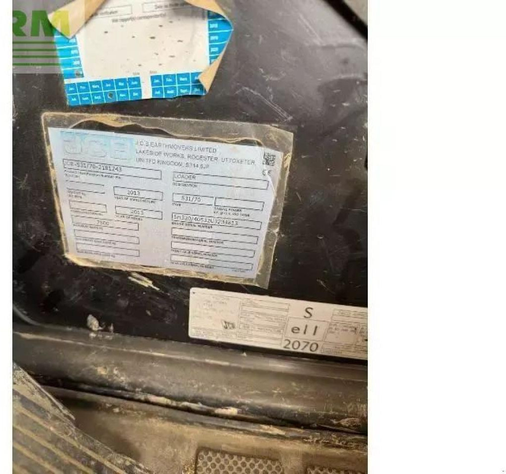 Teleskooplaadur JCB 531-70: pilt 8