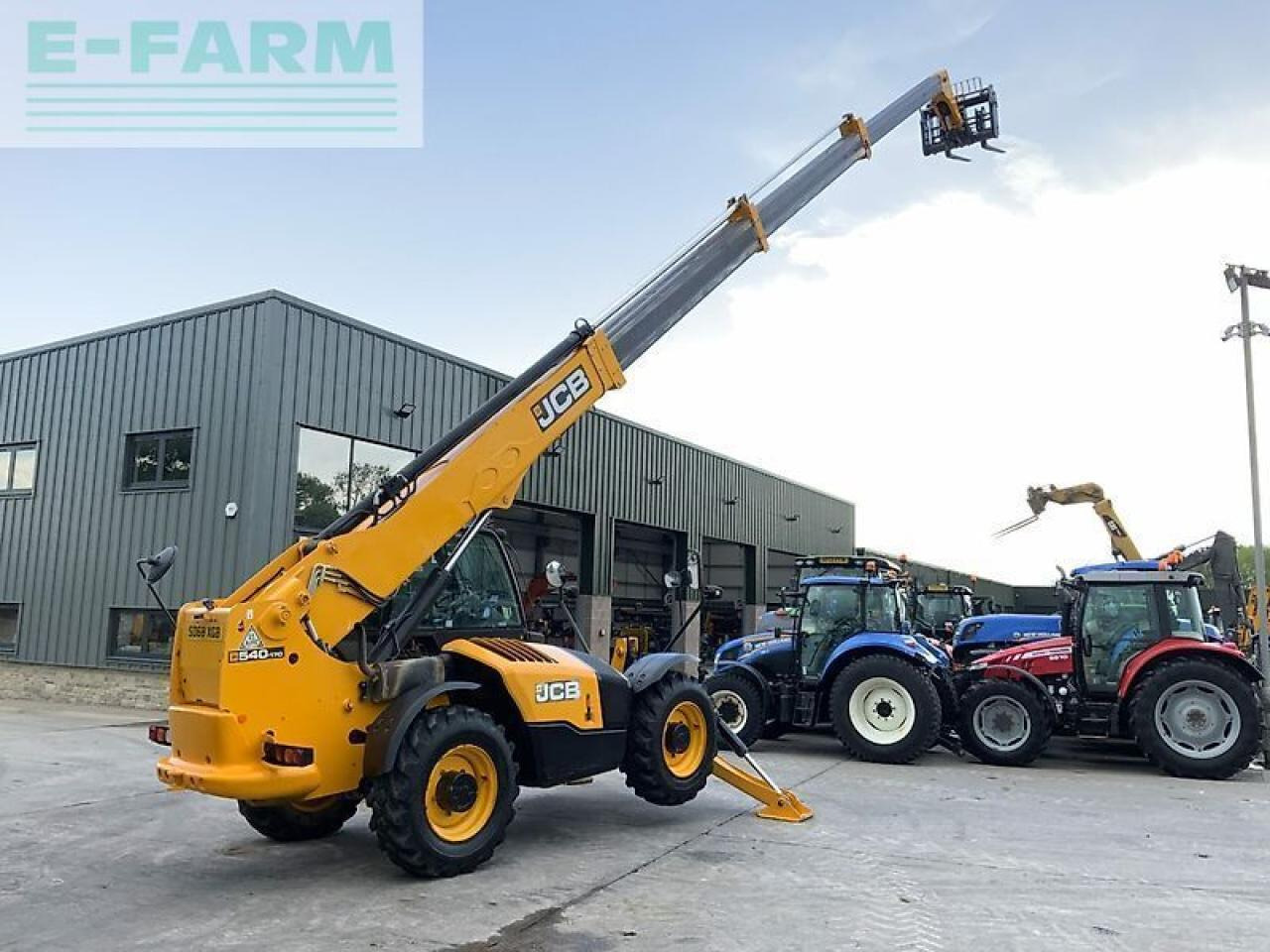 Teleskooplaadur JCB 540-170 telehandler (st23059): pilt 17