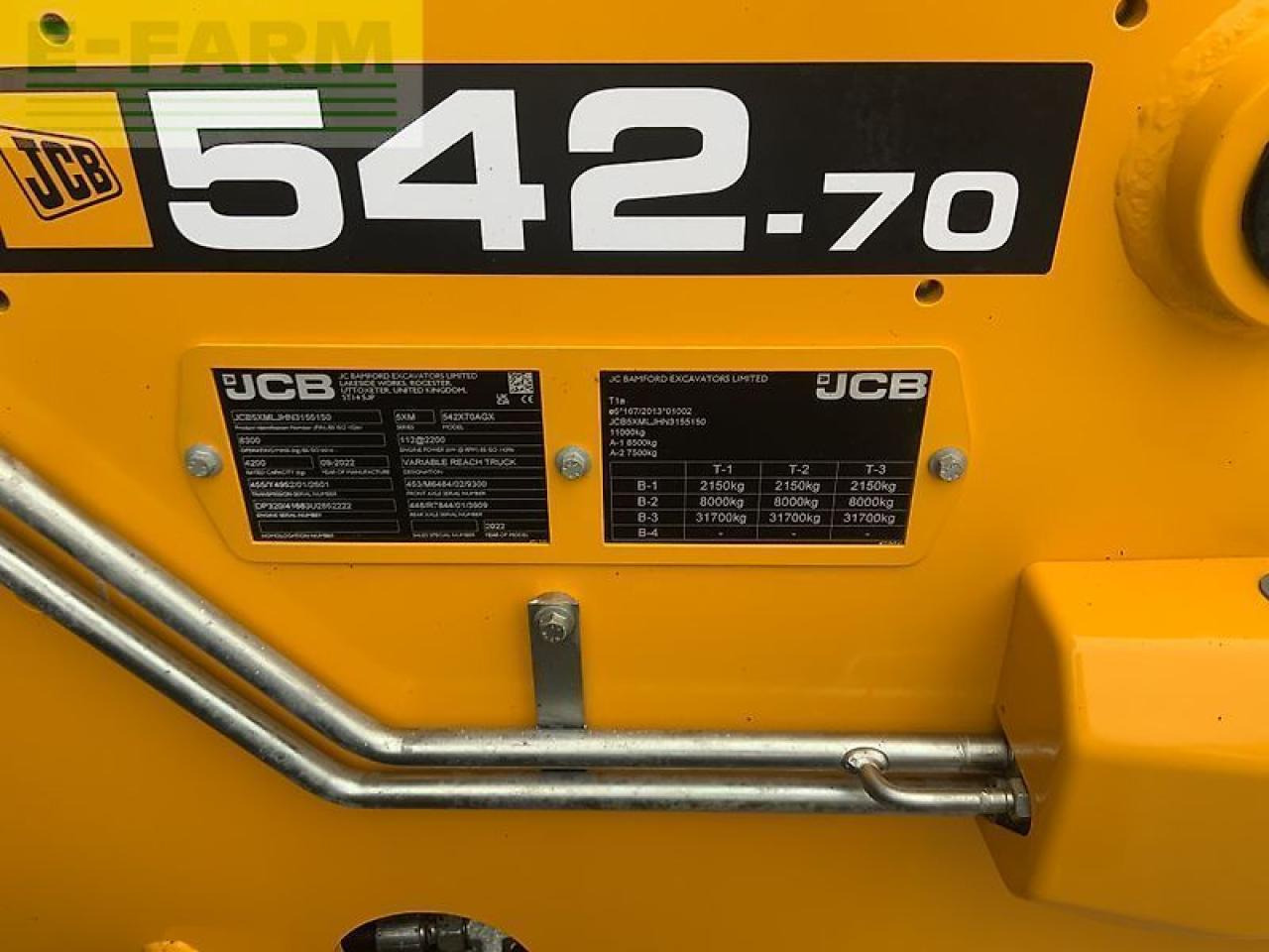 Miniekskavaator JCB 542-70 agri xtra (st23537): pilt 16