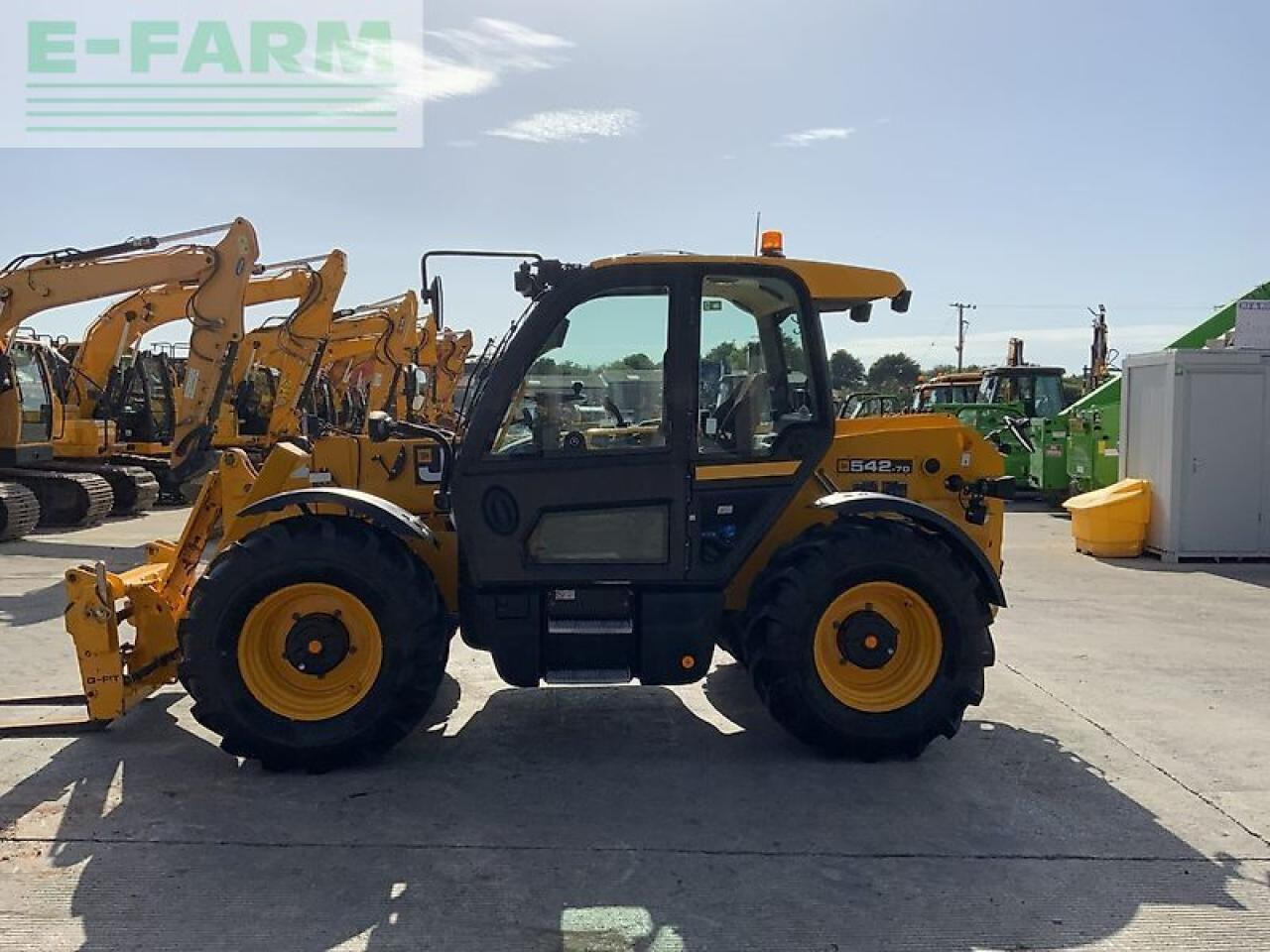 Miniekskavaator JCB 542-70 agri xtra telehandler (st23367): pilt 6