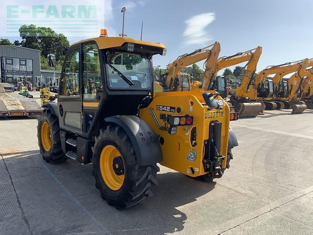Miniekskavaator JCB 542-70 agri xtra telehandler (st23367): pilt 7