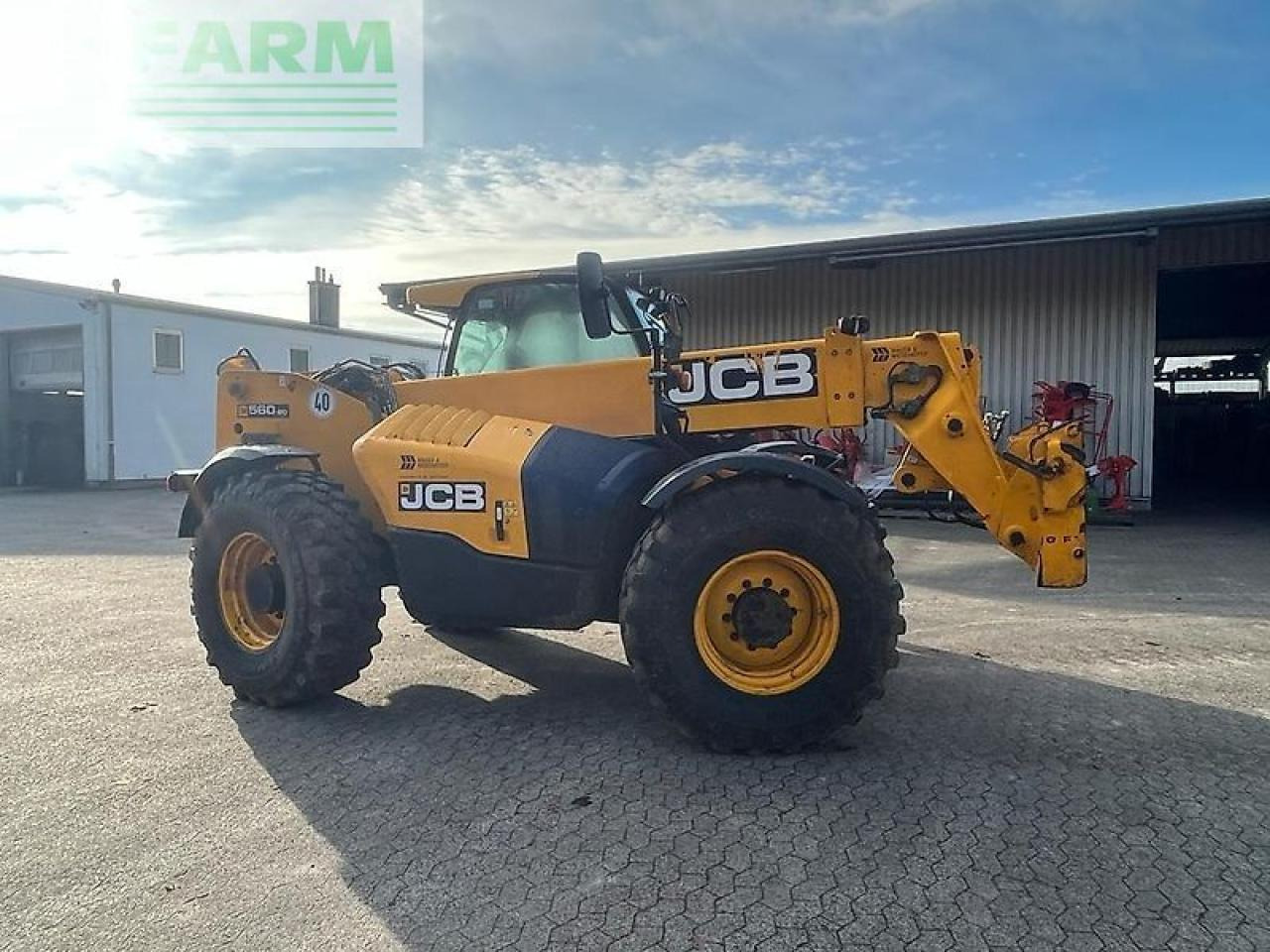 JCB 560-80 agri super - Teleskooplaadur: pilt 2 JCB 560-80 agri super - Teleskooplaadur: pilt 2