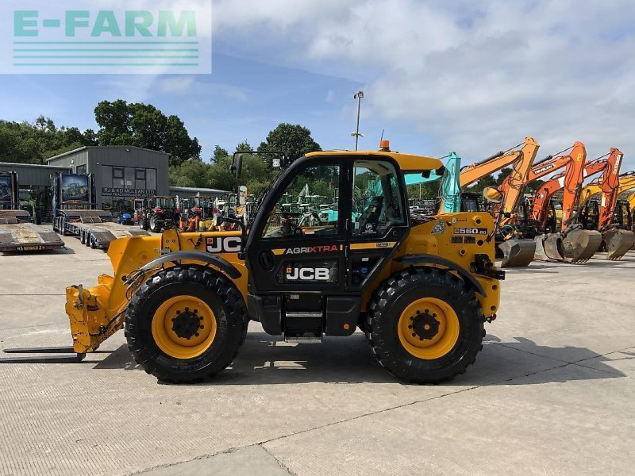 Teleskooplaadur JCB 560-80 agri super telehandler (st23410): pilt 6
