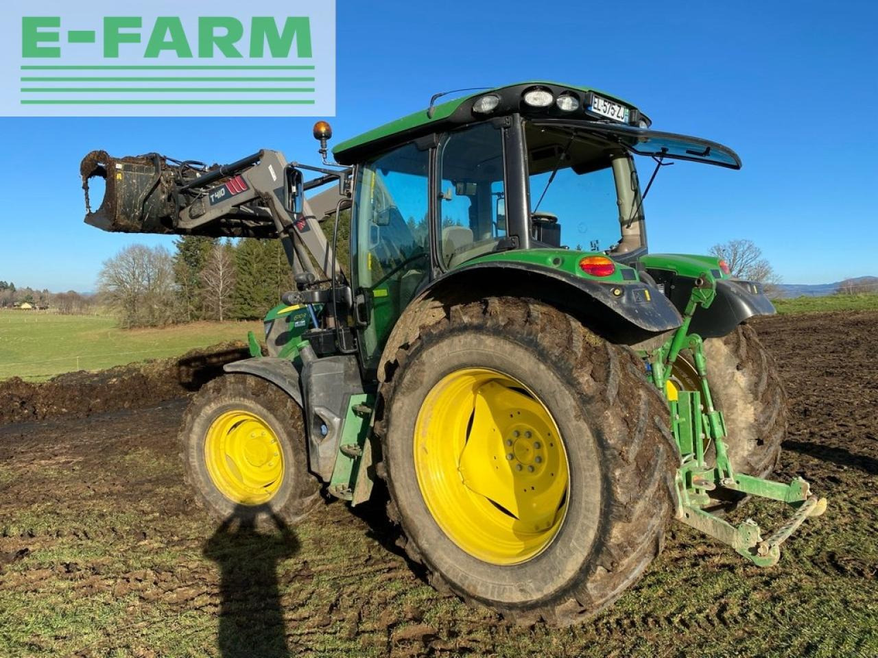 John Deere 6110 r autopower . chargeur - Traktor: pilt 4 John Deere 6110 r autopower . chargeur - Traktor: pilt 4