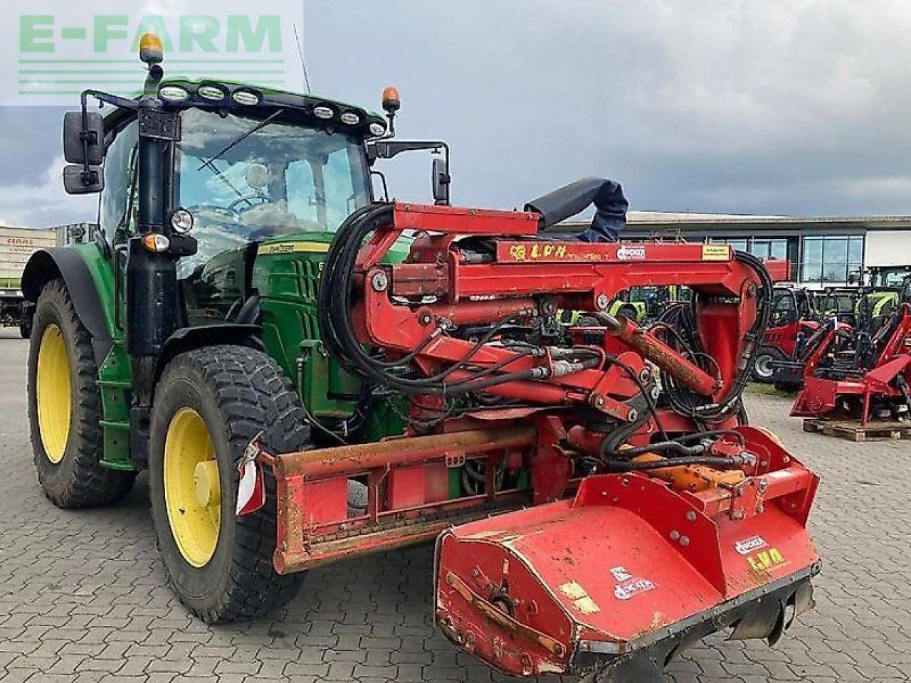 John Deere 6110r kommunal - Traktor: pilt 4 John Deere 6110r kommunal - Traktor: pilt 4