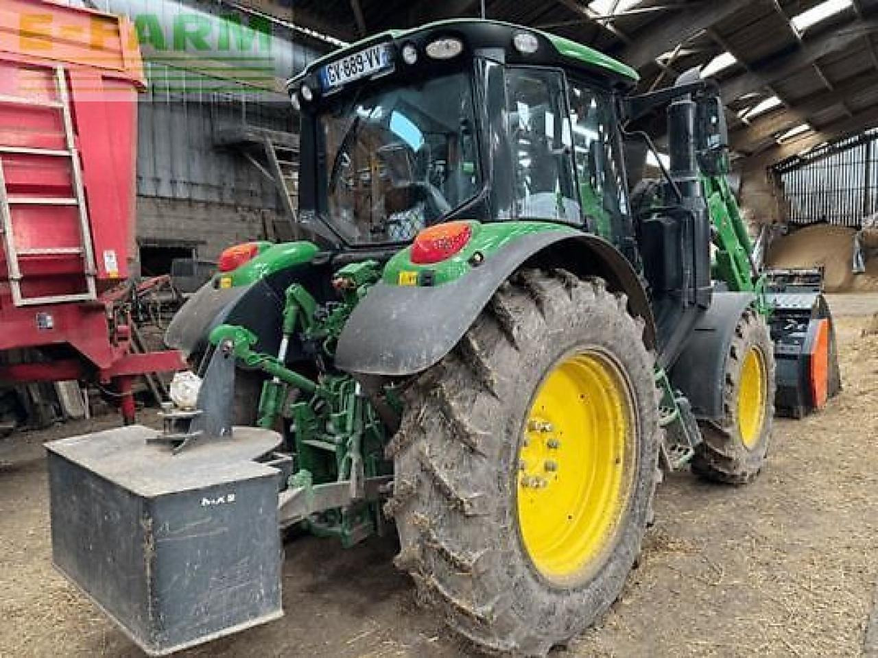 John Deere 6120m - Traktor: pilt 4 John Deere 6120m - Traktor: pilt 4