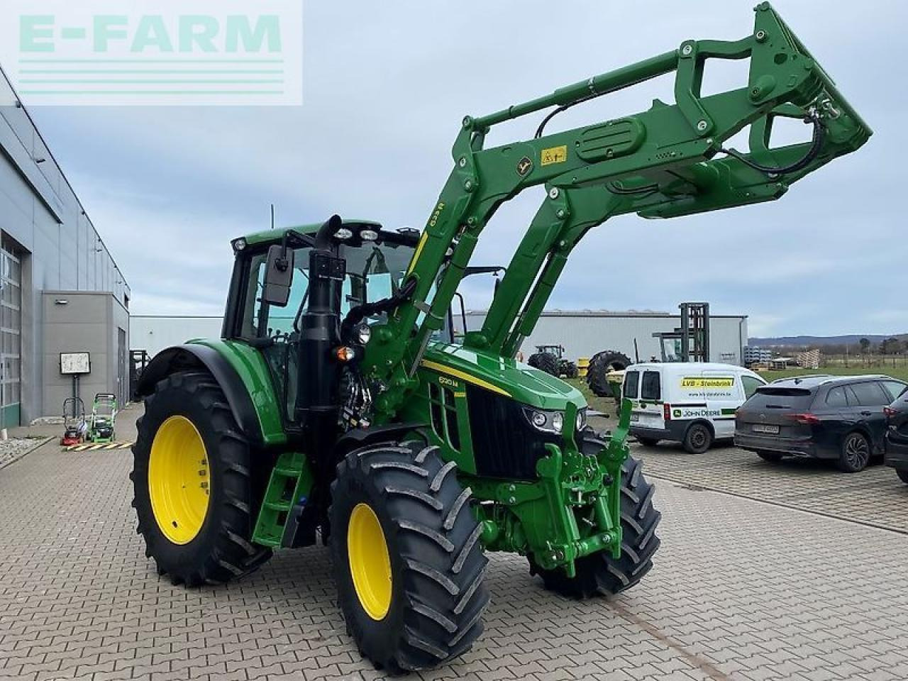 John Deere 6120m mit frontlader 623r - Traktor: pilt 2 John Deere 6120m mit frontlader 623r - Traktor: pilt 2