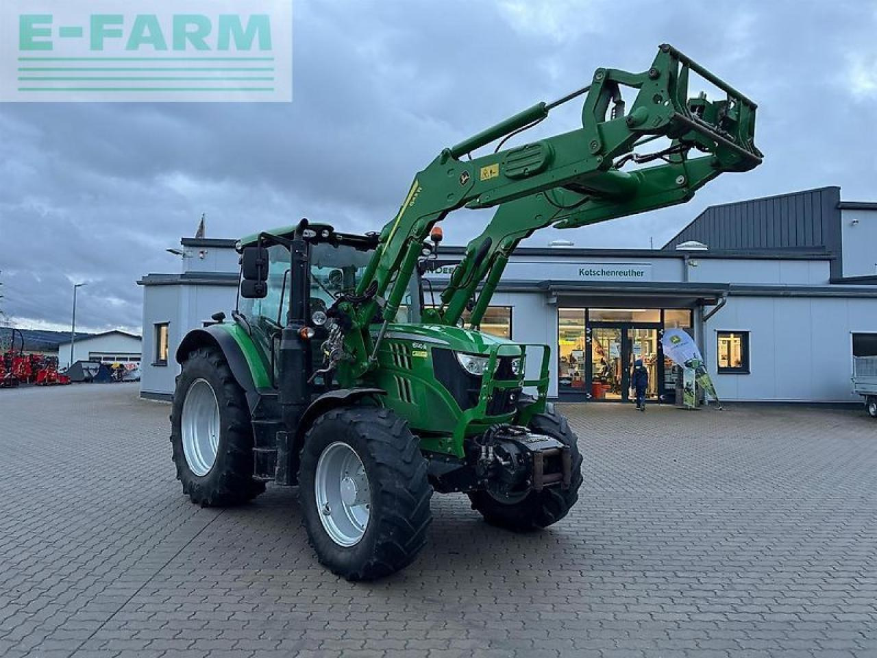 John Deere 6120r - Traktor: pilt 1 John Deere 6120r - Traktor: pilt 1