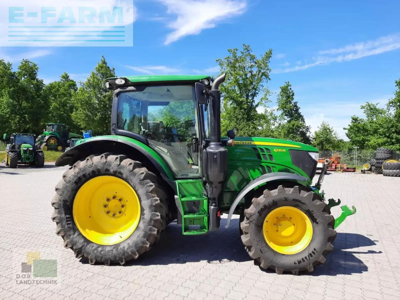 John Deere 6130r 6130 r - Traktor: pilt 3 John Deere 6130r 6130 r - Traktor: pilt 3