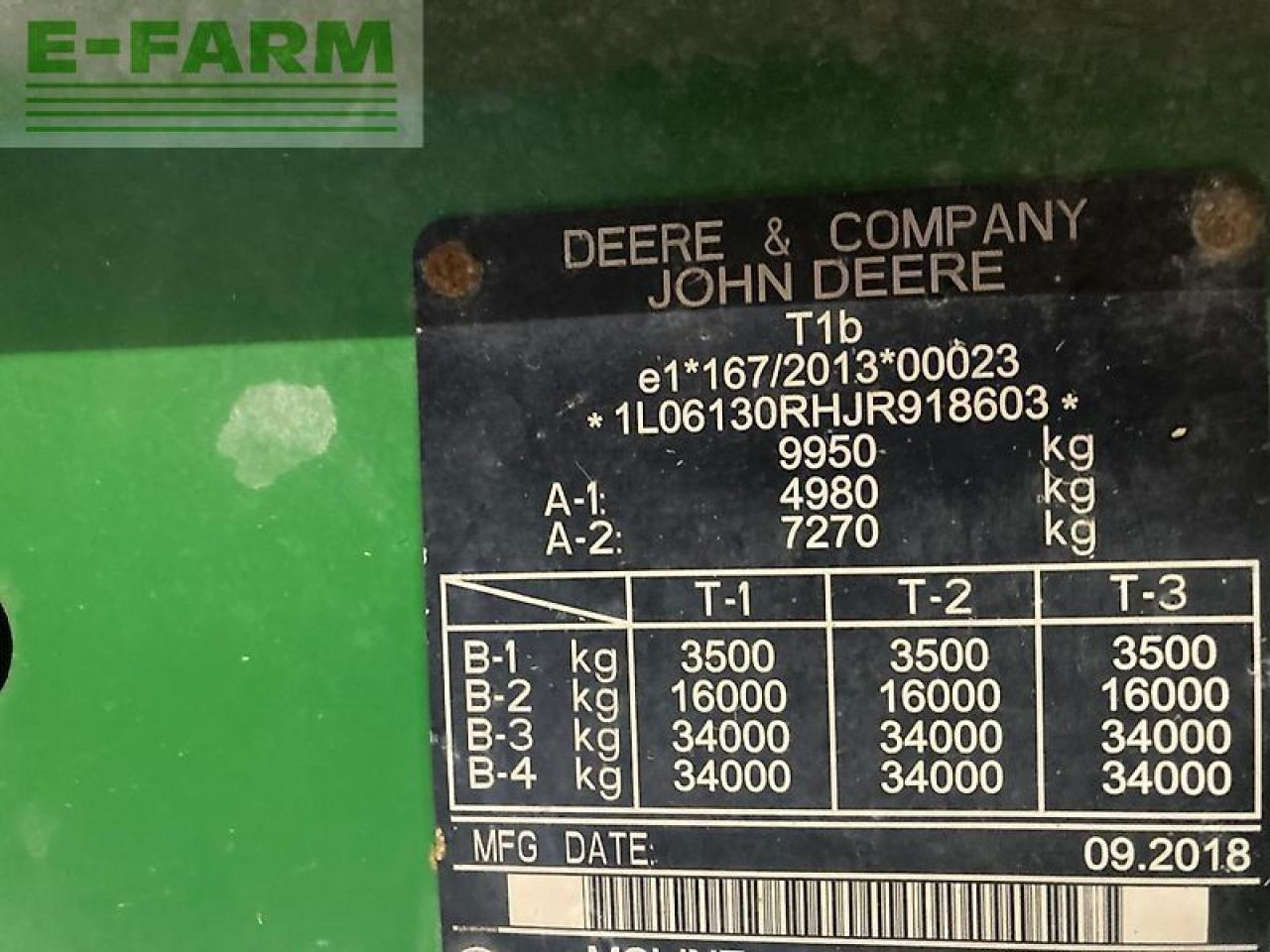 Traktor John Deere 6130r: pilt 14