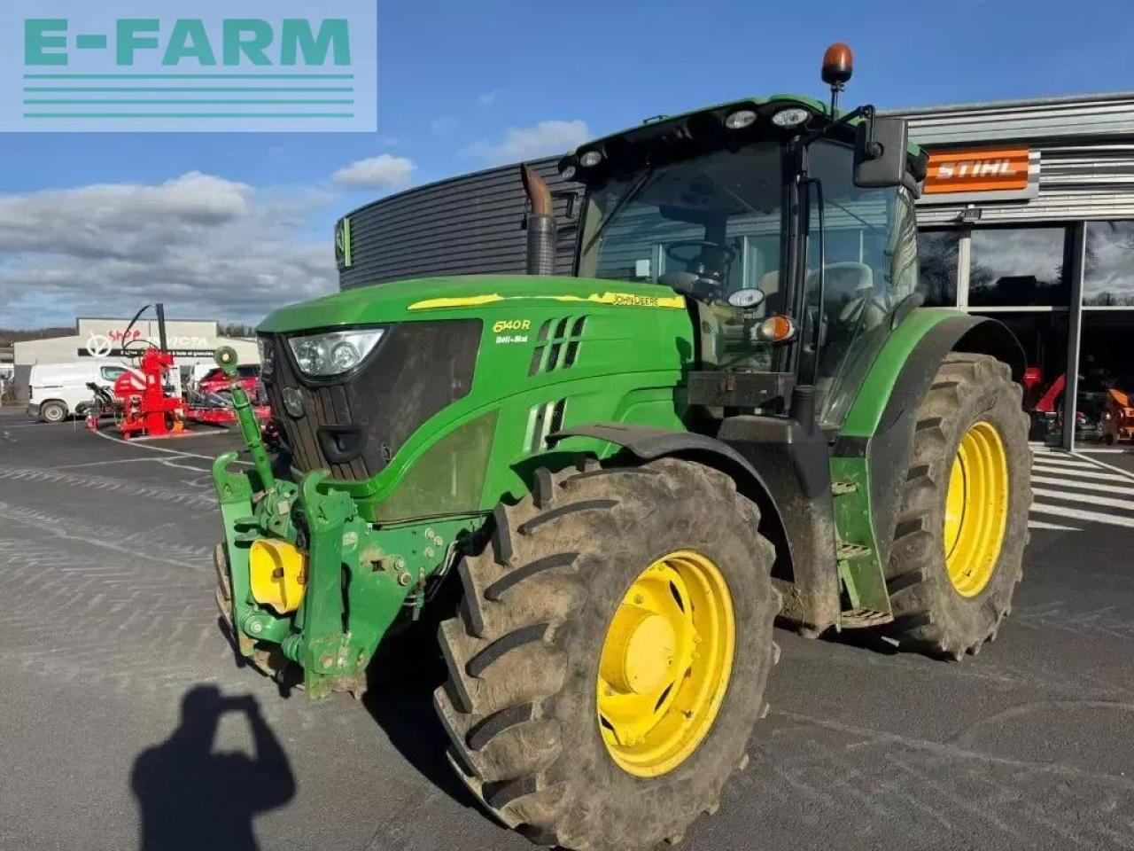 John Deere 6140r - Traktor: pilt 1 John Deere 6140r - Traktor: pilt 1